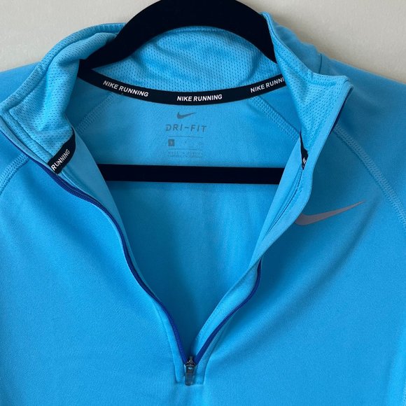 Nike Blue Quarter Zip - Picture 4 of 5